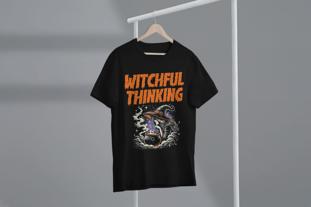 Witchful Thinking, Halloween Puns, Wishful Witch Quotes
Hexendenken, Halloween-Wortspiele, Wunschzitate von Hexen