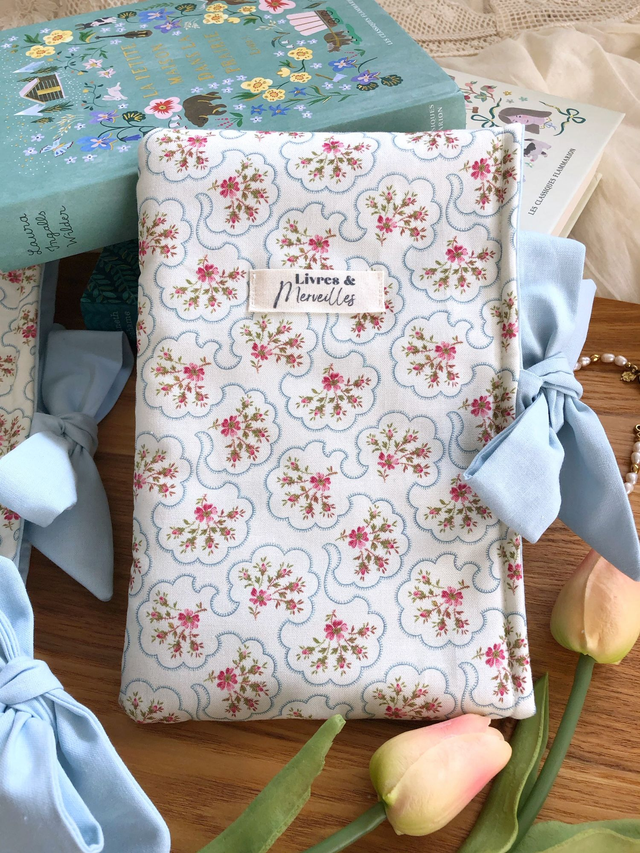 Pochette à livres en coton fleuri - Eloise Bridgerton