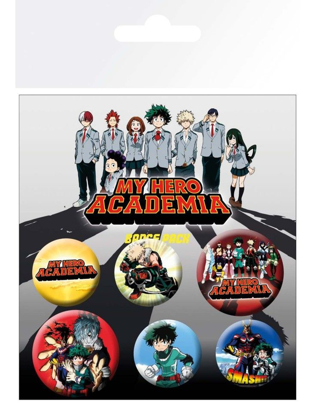 My Hero Academia Badge Pack 