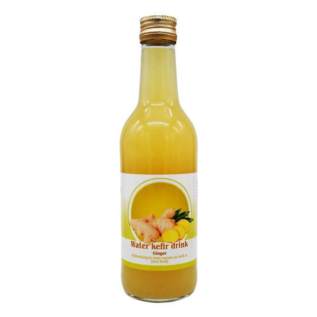 Ginger water kefir drink - 330ml