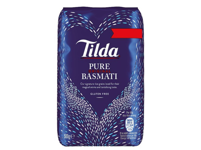 Rice, Tilda Pure Original Basmati 500g