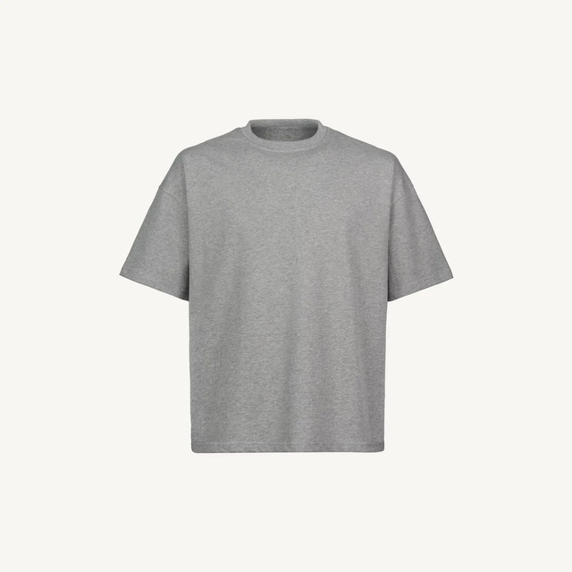 T-shirt grey oversize unisex