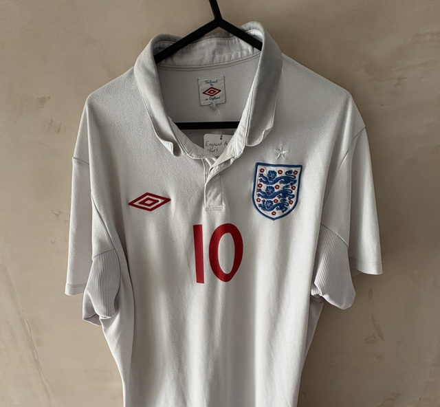 England Away Shirt Rooney 10