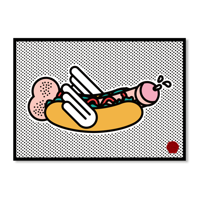 Cock Dog - 050522 - Hony | Kunstdruck