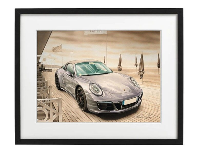 Porsche 991 Targa GTS - Framed Print