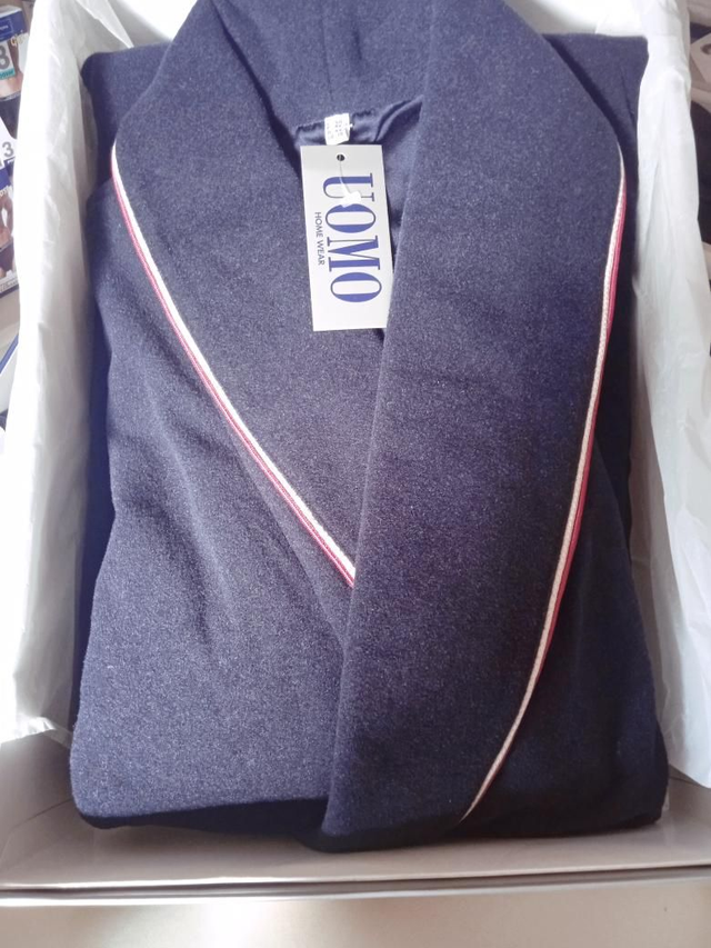 Vestaglia Uomo Visione Cachemire Blu