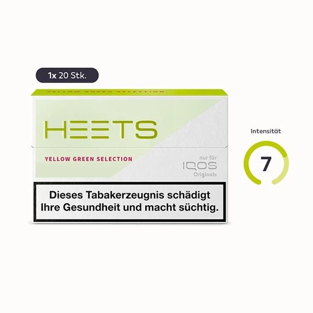 IQOS Heets Yellow Green Selection