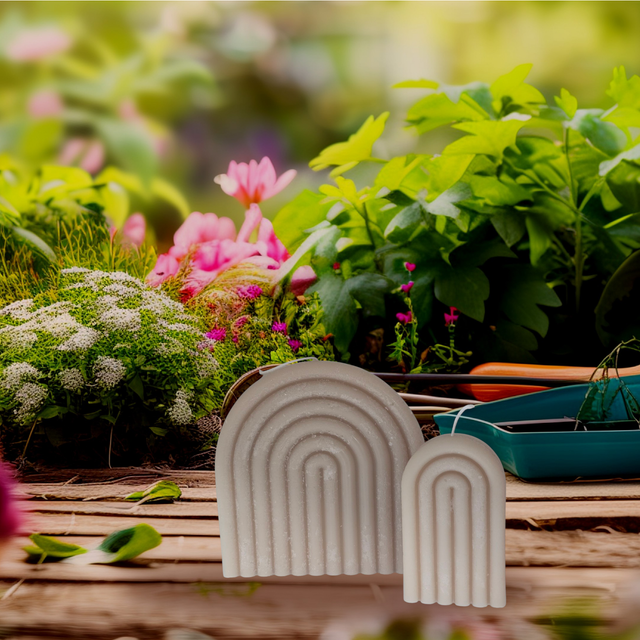 Set of 2 Arches Candles