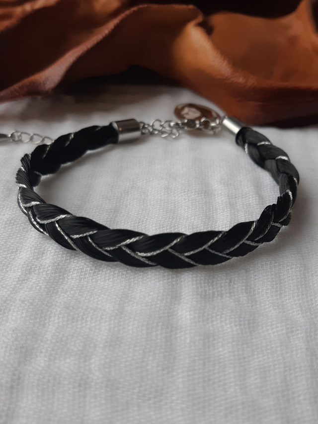 Bracelet Crins de Chaval Tissés