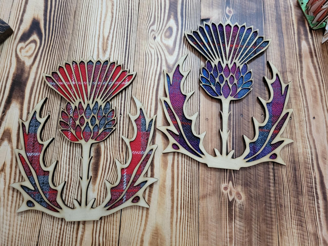 thistle wall hanging