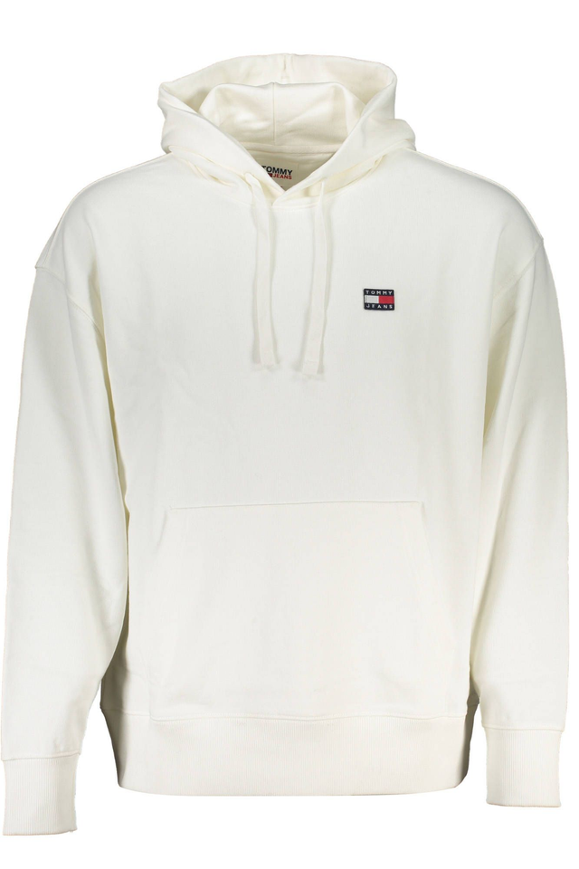TOMMY HILFIGER FELPA SENZA ZIP UOMO BIANCO