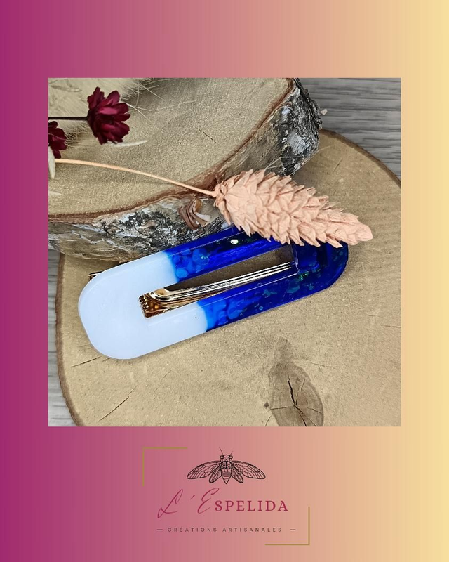 Barrette rectangulaire 