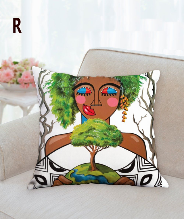 H1-1.9 - Coussin - Nouveau monde H.Vernise    