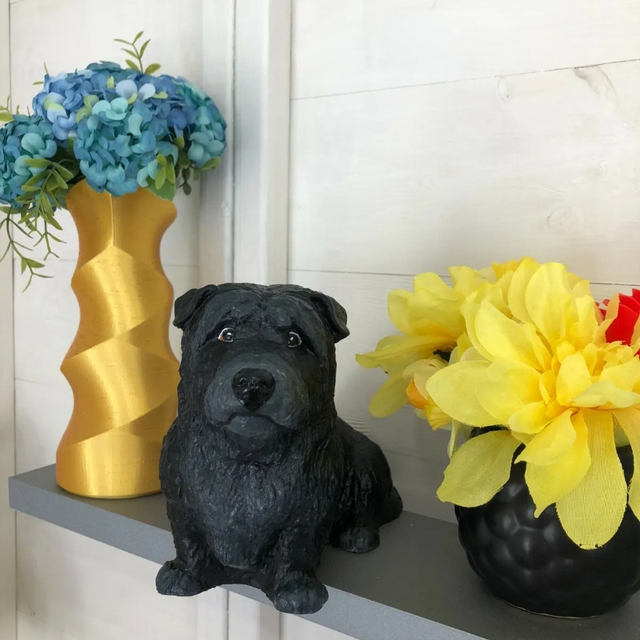 Black Terrier Ornament