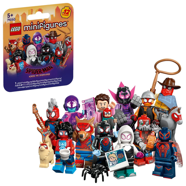 LEGO® Collectable Minifigures 71050 Spider-Man: Across the Spider-Verse - kompletter Satz