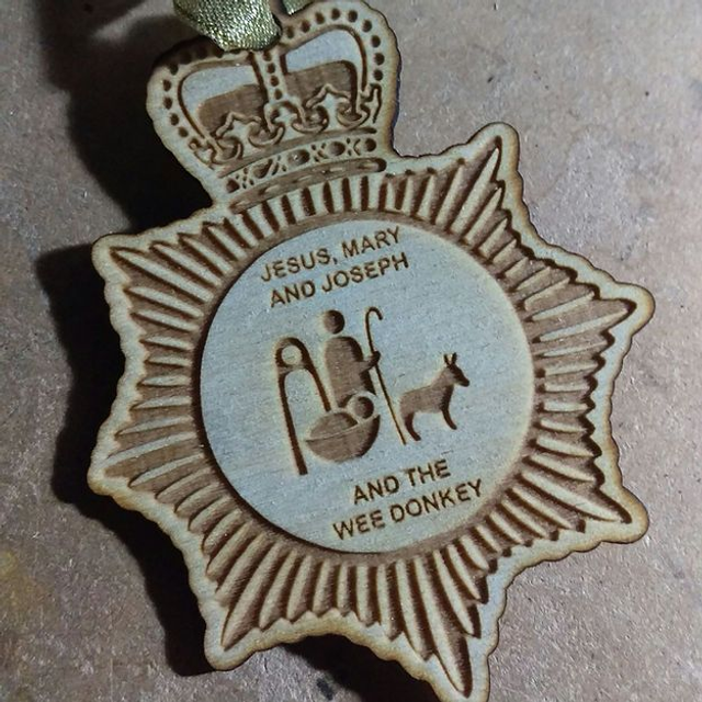 Line of Duty Wee Donkey decoration