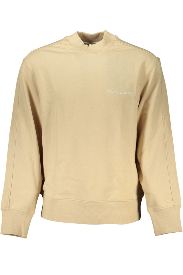 CALVIN KLEIN FELPA SENZA ZIP UOMO BEIGE