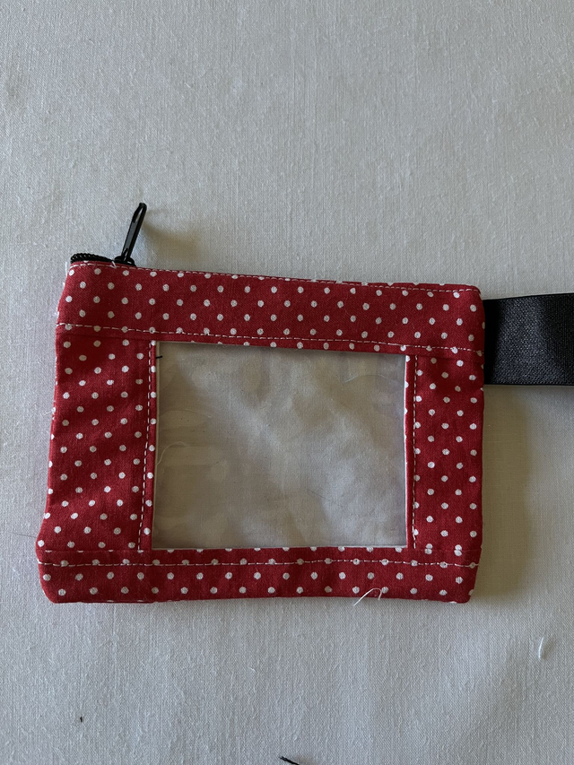 Red Polka Dot Pouch
