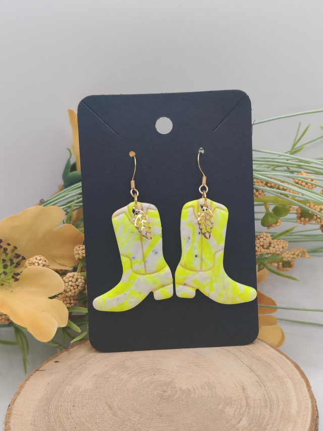 Western Blanc Jaune Fluo 