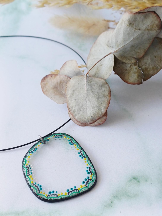 " Fénix " collier verre de lunettes 