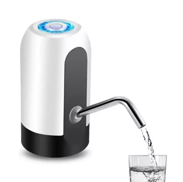 Bomba Elétrica Para Galão Universal Com Carregamento USB Garrafão