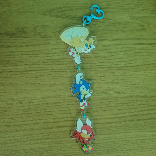 Team Sonic Connected Acrylic Charm