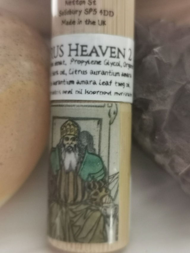 Perfume. Citrus Heaven2 5ml. (Bamboo encased- Roll on )