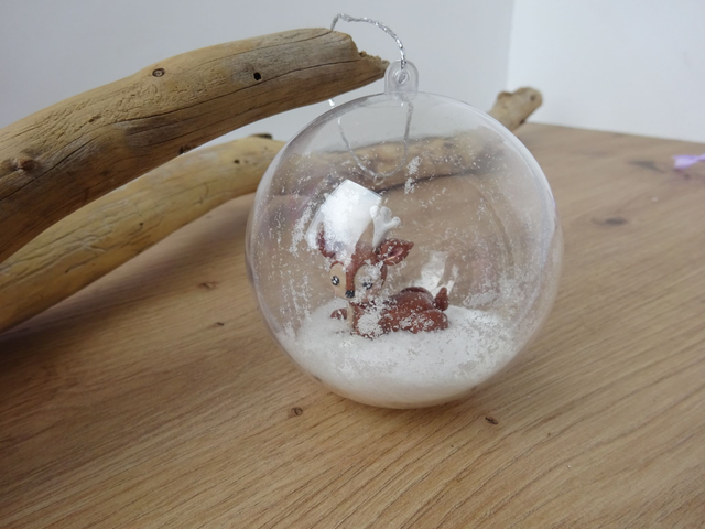 Boule de neige - Petit Renne🦌