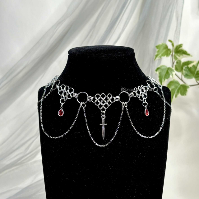 Chain mail necklace - Lady Delia