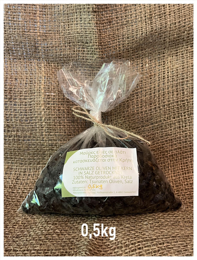 Salzoliven aus Kreta 0,5kg