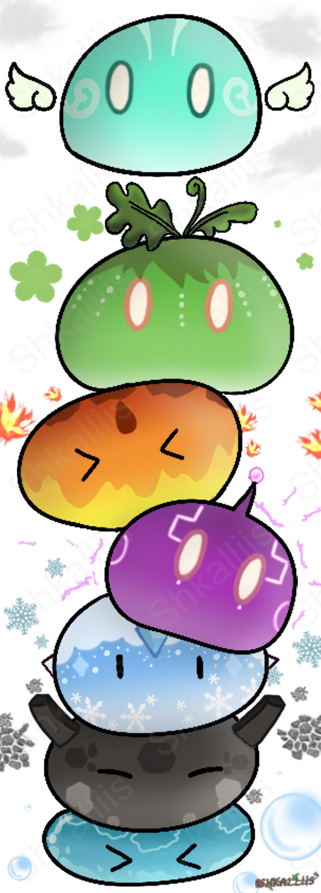 Genshin Impact - Blobs