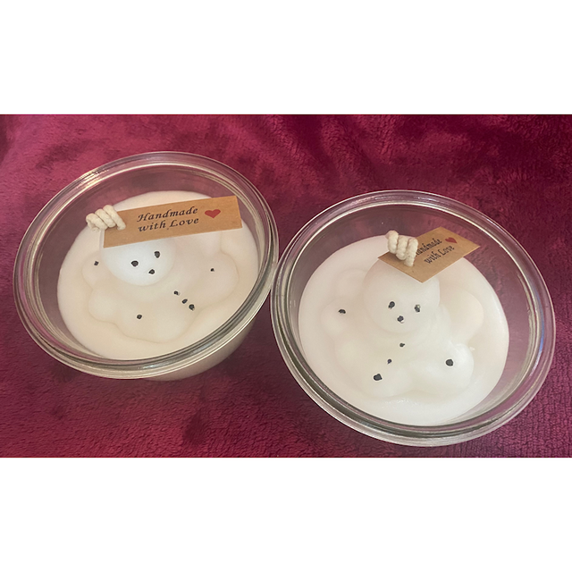 Claudia's "(dahin-) schmelzender Schneemann"