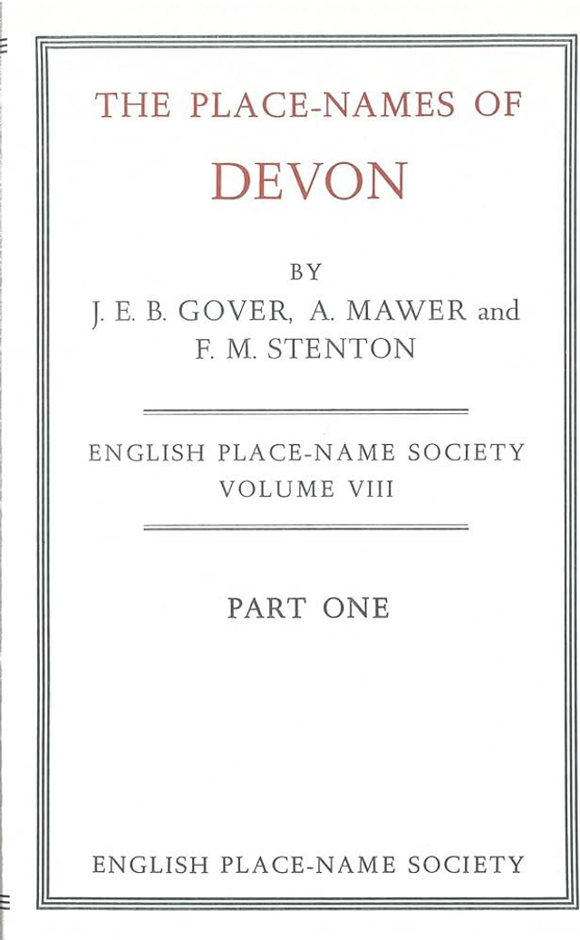 The Place-Names of Devon