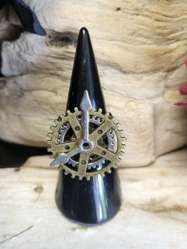 Bague "Rouages du Temps"