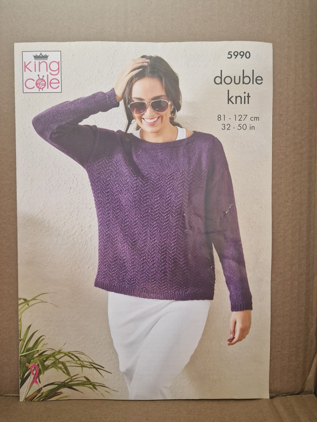 King Cole Knitting Pattern 5990