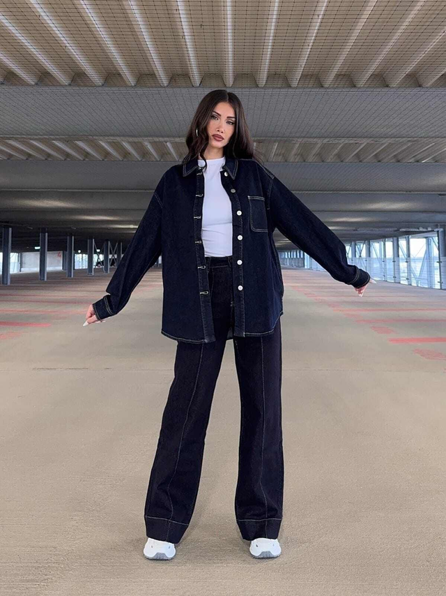 Redial Oversized Denim Shirt