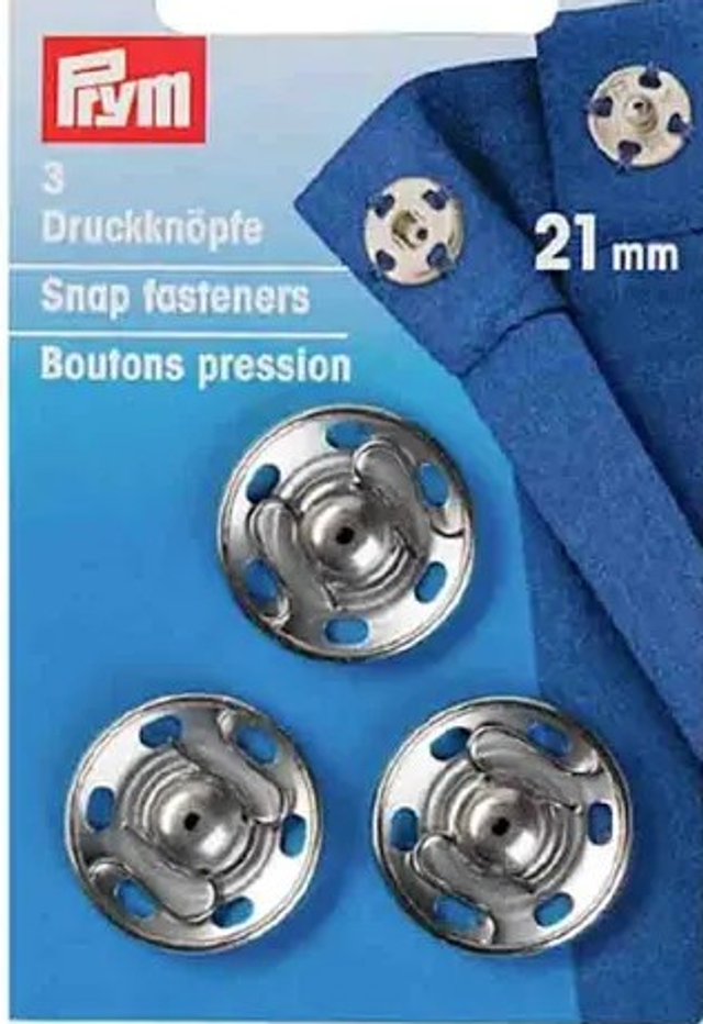 Prym: Drukknoop 21mm 3stk
