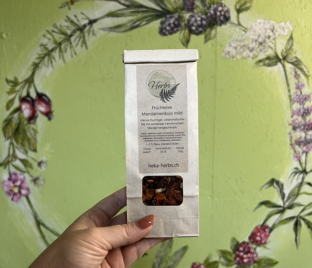 Früchtetee Mandarinenkuss mild & natürlich - 100g