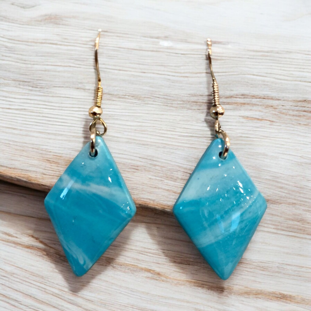 BABY LO TURQUOISE/BLANC