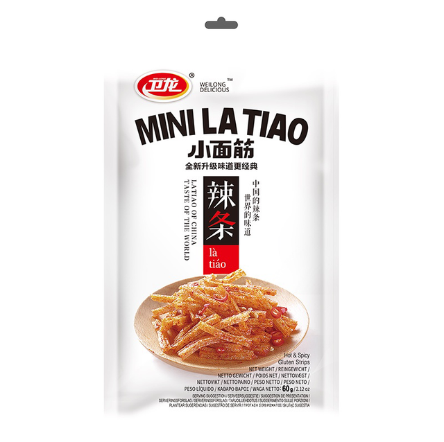 weilong mini latiao 卫龙小面筋60g
