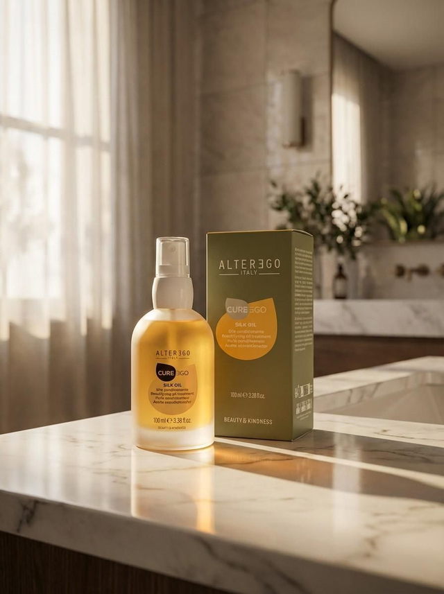 Silk Oil Haaröl für krauses, poröses Haar