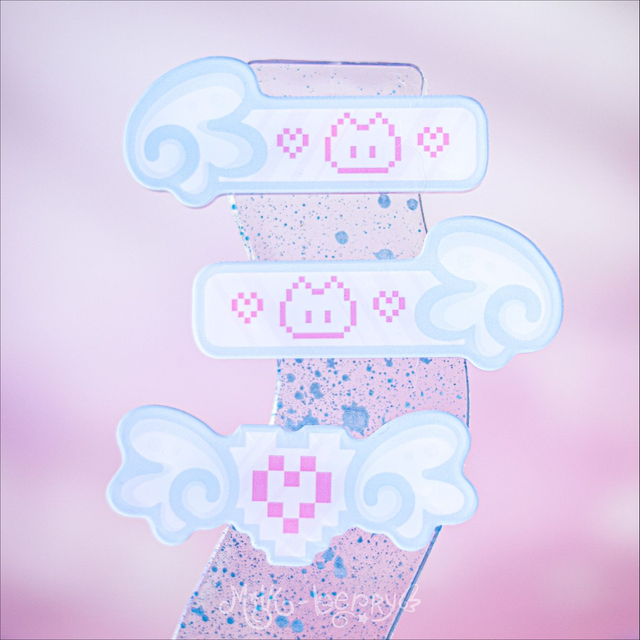 Pinces à cheveux Ailes d'ange kawaii