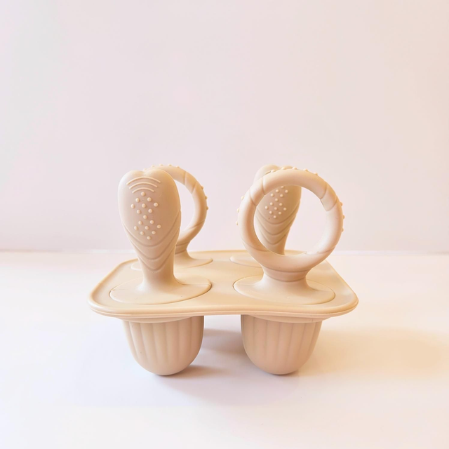 Molde Helado Silicona - Beige