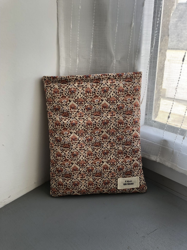 Petite pochette à livre molletonnée Mosaïque