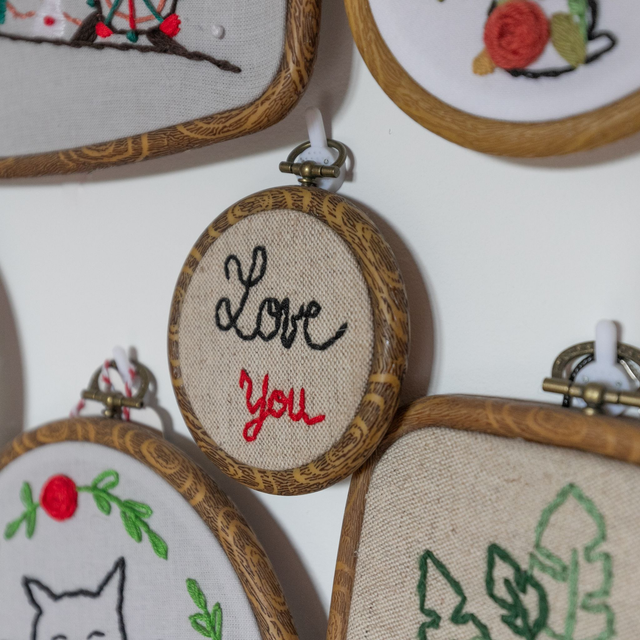 Broderie - Love you -