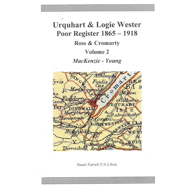 Urquhart and Logie Wester Poor Register 1865-1918 Volume 2 (MacKenzie-Young)