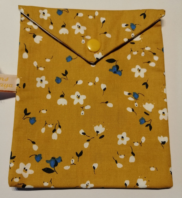 Pochette enduite (coton et coton enduit) 