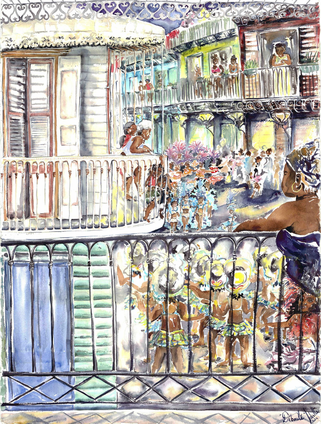 Déboulé, Pointe à Pitre