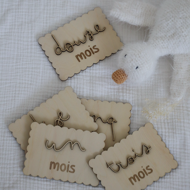 Cartes étapes biscuits 