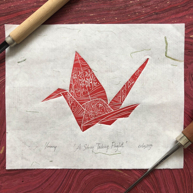 1/many charity prints - A Story Taking Flight